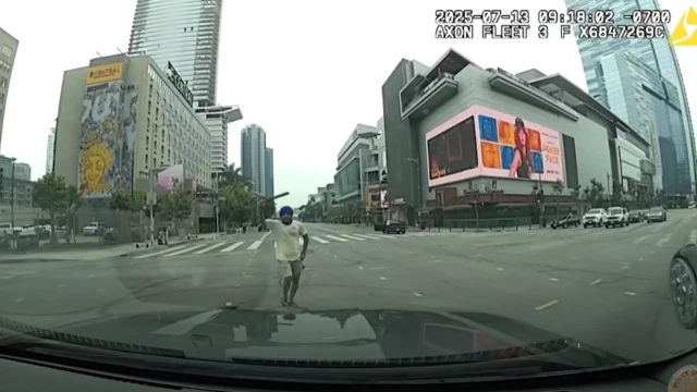 ਸੜਕ ਉੱਤੇ ਹਥਿਆਰ ਸਣੇ ਮੌਜੂਦ ਗੁਰਪ੍ਰੀਤ ਸਿੰਘ ਦੀ ਇੱਕ ਤਸਵੀਰ