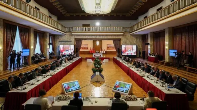 TBMM komisyonu toplantısı odadan görüntü