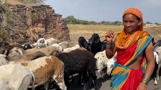 मेंढपाळ महिला