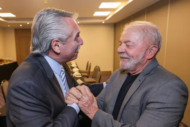 Alberto Fernandez ve Lula
