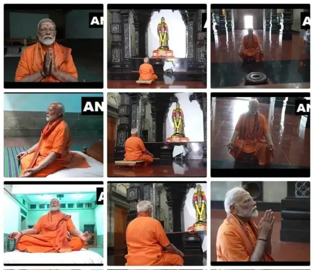 مودی کی مختلف زاویے سے تصویر