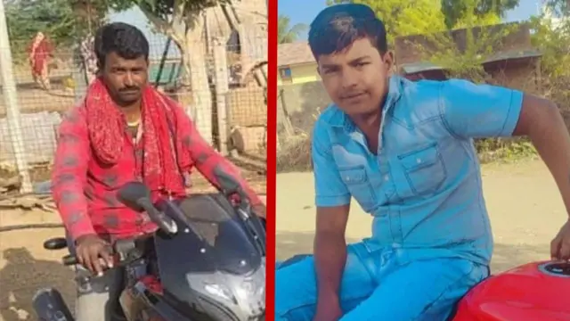 હનીફ ખાન (ડાબે), મદીન ખાન (જમણે)