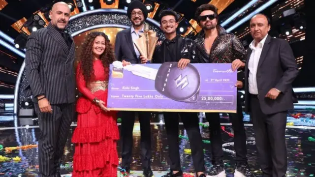 ఇండియన్ ఐడల్ వేదికపై విజేతగా రిషి సింగ్ 