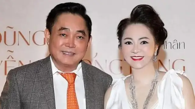 Bà Nguyễn Phương Hằng cùng chồng là ông Huỳnh Uy Dũng