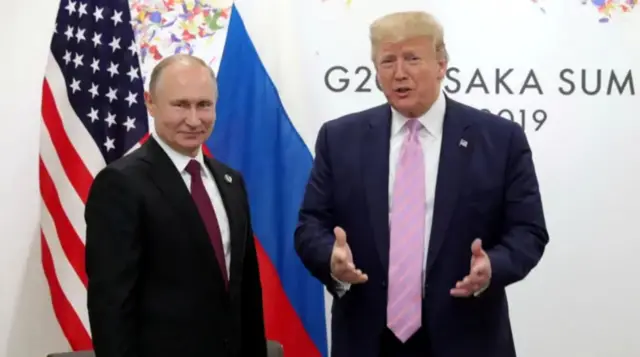 Трамп, Путин