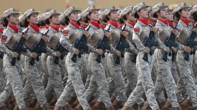 చైనా విక్టరీ డే, షీ జిన్పింగ్, పుతిన్, కిమ్ జోంగ్ ఉన్, బీజింగ్