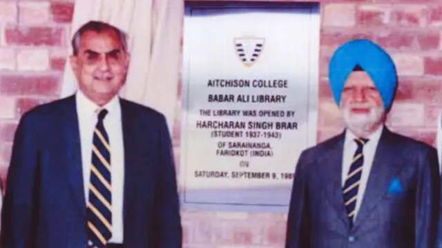 ਹਰਚਰਨ ਸਿੰਘ ਬਰਾੜ ਅਤੇ ਸਈਦ ਬਾਬਰ ਅਲੀ
