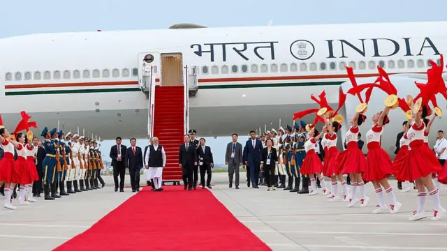 पंतप्रधान नरेंद्र मोदी SCO शिखर संमेलनासाठी चीन दौऱ्यावर आहेत