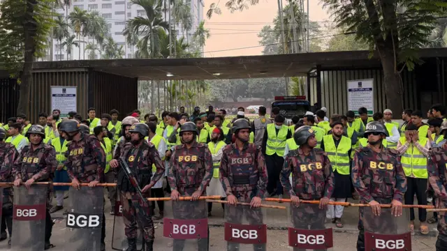 আইনশৃঙ্খলা পরিস্থিতি সামলাতে বিপুল সংখ্যক সদস্য মোতায়েন ছিলেন