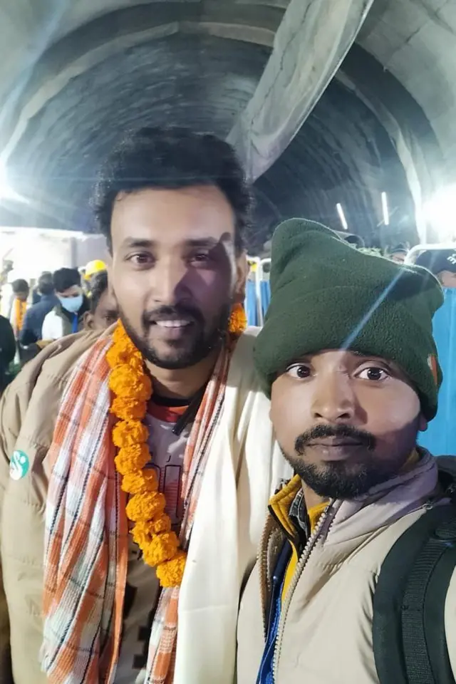 सभी मज़दूरों के हौसले ने उन्हें सुरक्षित बाहर निकालने में मदद की