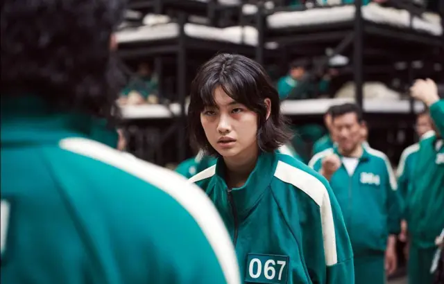 Retrato de una concursante de "El juego del calamar"