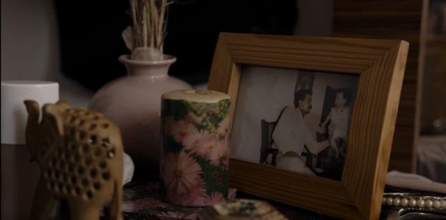 تصویر ریحانه جباری و پدرش در یک قاب