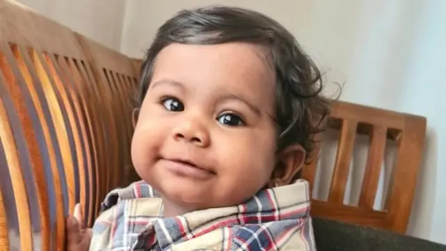 10 મહિનાની આલિન