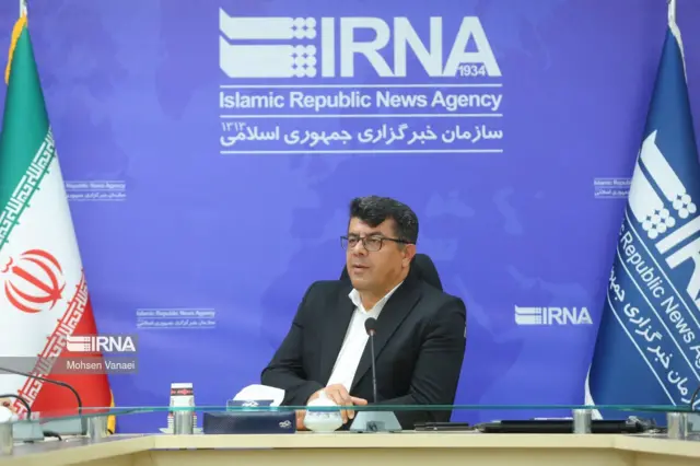 اصغر ناظری، رئیس فدراسیون چوگان، در نشست خبری درمورد اعزام تیم ملی چوگان ایران به مسابقات مقدماتی جام جهانی ۲۰۲۵ در ریاض عربستان