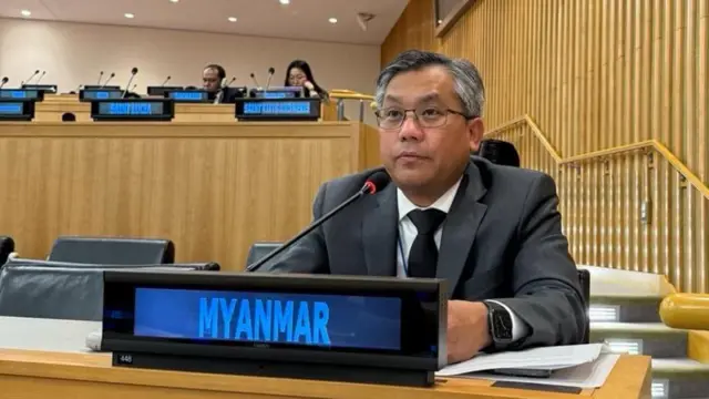 ကုလသမဂ္ဂဆိုင်ရာ မြန်မာ အ မြဲတမ်းကိုယ်စားလှယ် သံအမတ်ကြီးဦးကျော်မိုးထွန်း