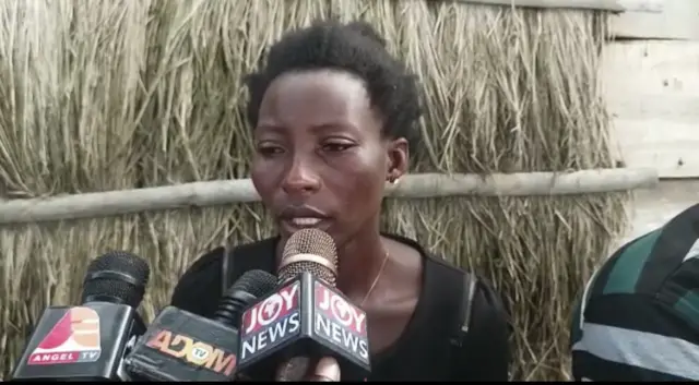 Mother wey lose two kids in de accident 