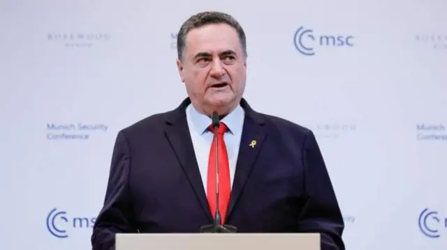 ఇజ్రాయెల్ విదేశాంగ మంత్రి ఇజ్రాయెల్ కాట్జ్