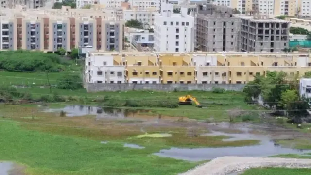 மிக்ஜாம் புயல் - பள்ளிக்கரணை