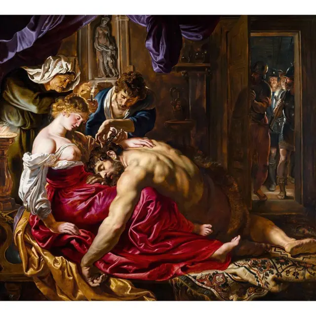 'Sansão e Dalila', de Peter Paul Rubens.
