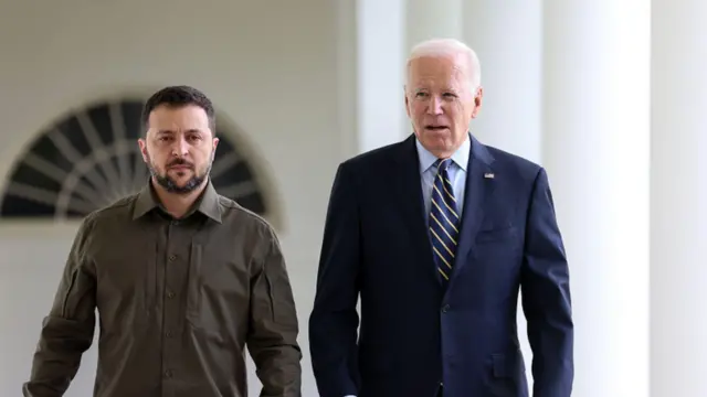 जेलेंस्की के साथ जो बाइडन 