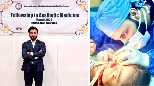 داکتر احسان احمدزی، د ښکلا جراحۍ متخصص