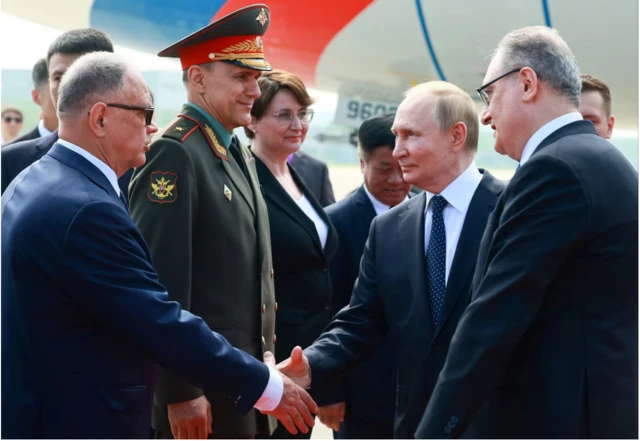 Putin oo gaaray Shiinaha