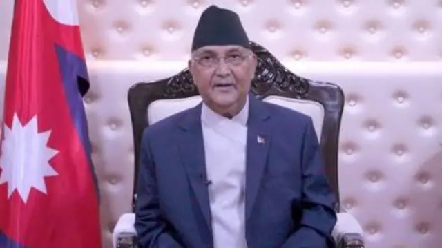 प्रधानमन्त्री केपी शर्मा ओलीको पुरानो तस्बिर