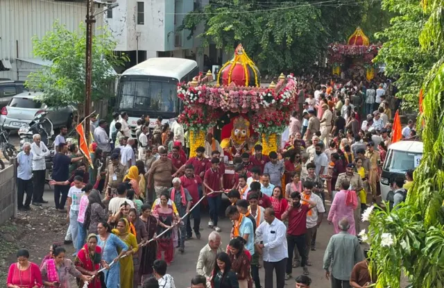 બીબીસી ગુજરાતી રથયાત્રા અમદાવાદ રાજકોટ ભગવાન જગન્નાથ 