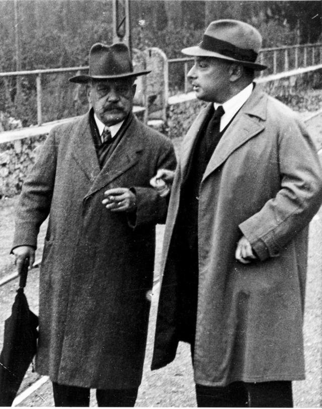 Wolfgang Pauli e Arnold Sommerfeld