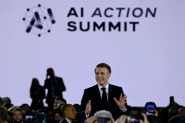 On February 10, French President Macron delivered a speech at the end of the first day of the "Artificial Intelligence Action Summit".