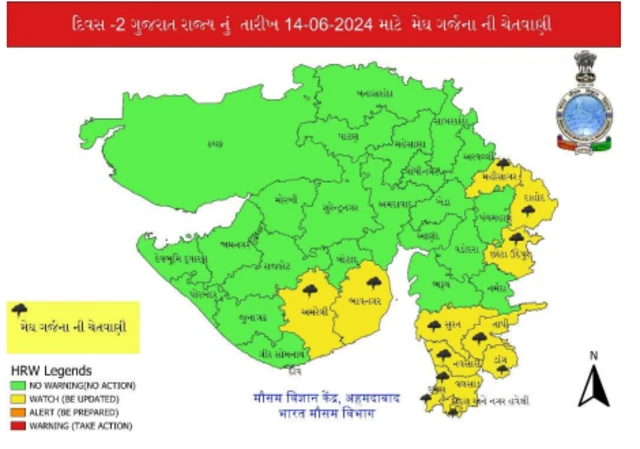 ગુજરાતમાં વાવણી લાયક વરસાદ ક્યારે પડશે?