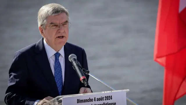 अंतरराष्ट्रीय ओलंपिक समिति के अध्यक्ष थॉमस बाख