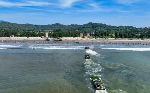 ২০২২ সালে চীনের একটি সামরিক মহড়া