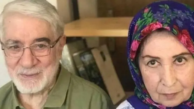 زهرا رهنورد و میرحسین موسوی