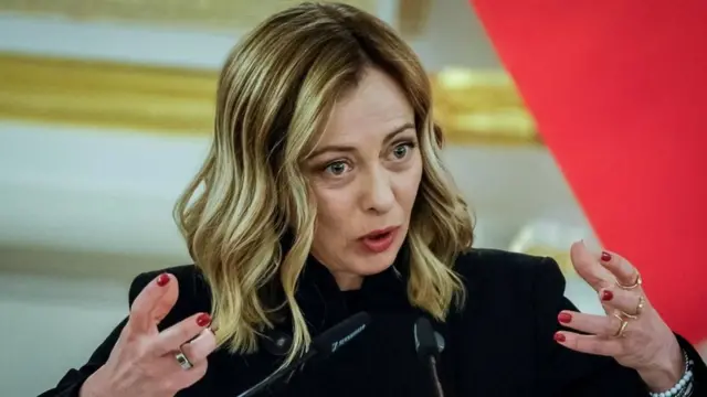 ਇਟਲੀ ਦੀ ਪ੍ਰਧਾਨ ਮੰਤਰੀ ਜੌਰਜੀਆ ਮੈਲੋਨੀ