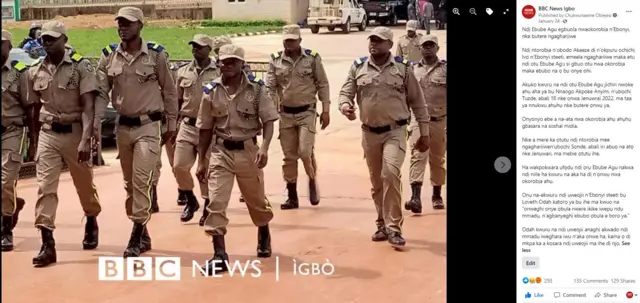 Ebubeagu gburu mmadụ n'Ebonyi