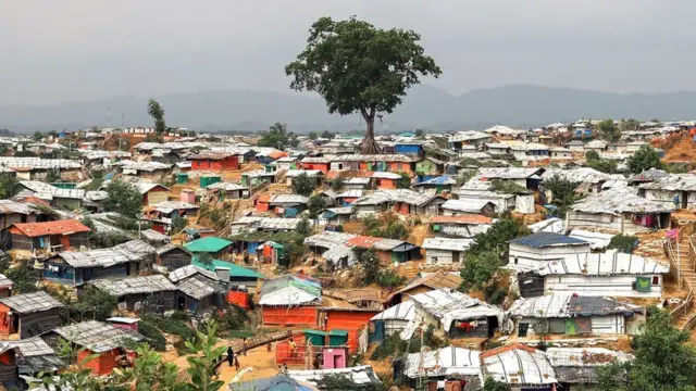 Rohingya refugee camp in Cox's Bazar, Bangladesh 