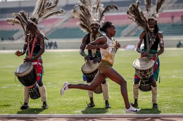 final at Olympic trials in Kenya ahead of the games in Paris next month.