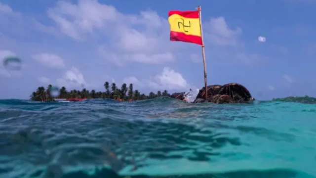 Bendera Republik Dule masih dapat dilihat di beberapa bagian kepulauan San Blas.