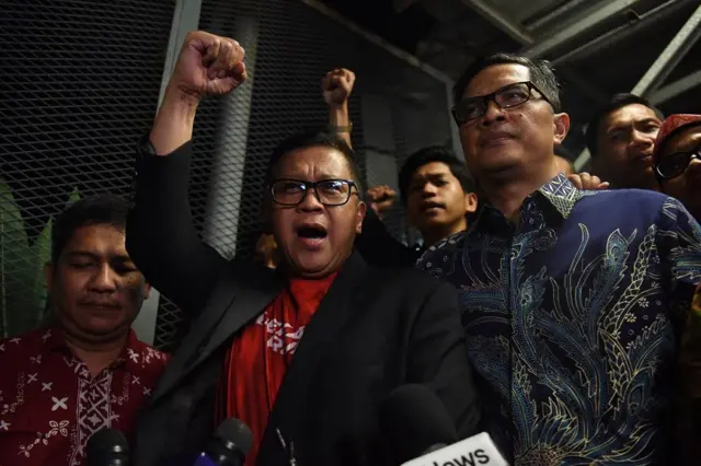 hasto kristiyanto, hukum