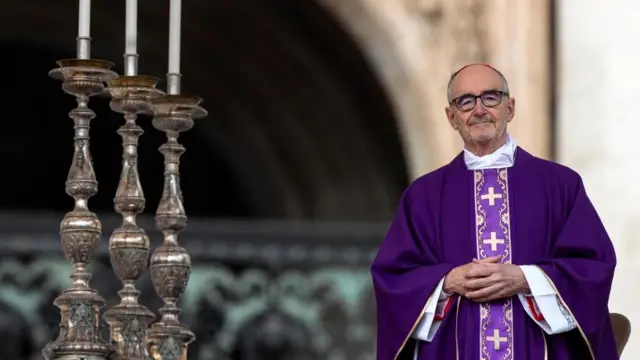 Cardinal Michael Czerny, Prefect of the Dicastery for Promoting Integral Human Development, leads a Mass as part of the Jubilee of the World of Volunteering, at St. Peter's Square