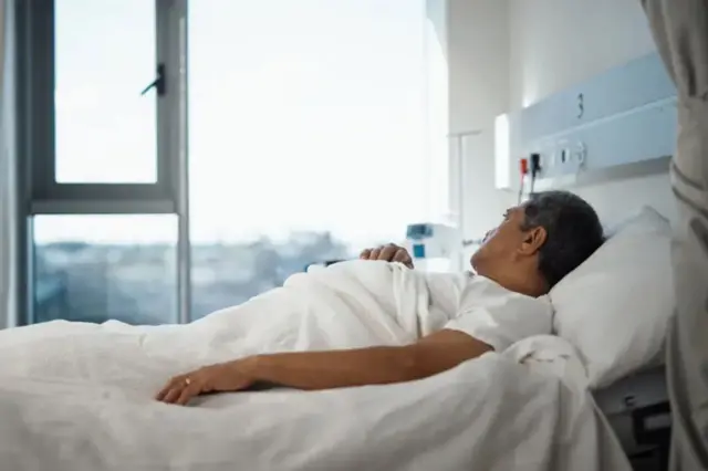 Ilustrasi pasien rumah sakit.