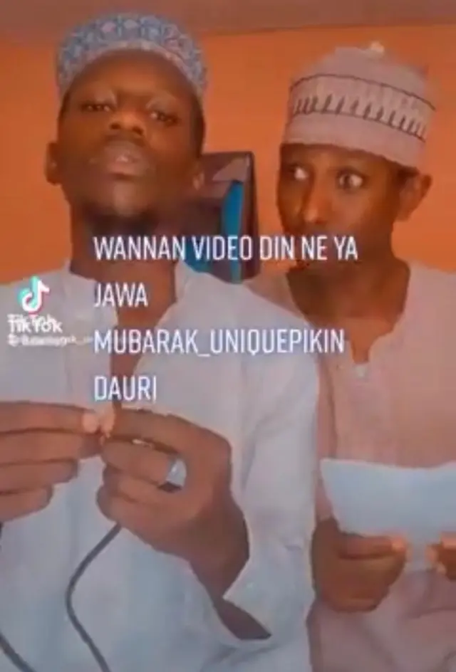 screenshot from di video wey put dem for trouble