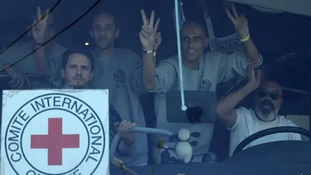 Prisioneros palestinos en Israel. 