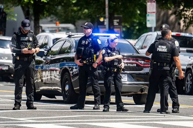 Policía en Washington DC