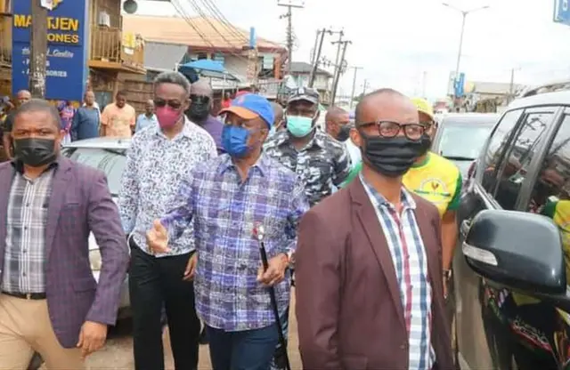 IPOB sit-at-home order: Anambra Willie Obiano enta road to stop sit-at-home order