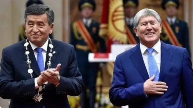 Президент Жээнбековдун ант берүү аземи
