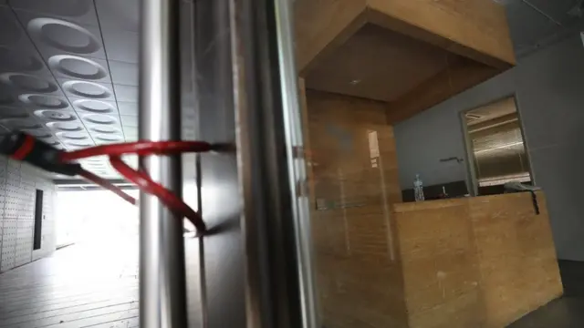 이재용 부회장이 '프로포폴 투약'을 위해 다녔던 것으로 알려진 강남의 한 성형외과. 지금은 폐업했다