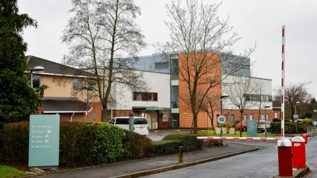 패터슨이 일했던 영국 솔리헐 스파이어 종합병원