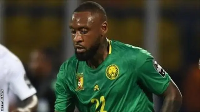 Jean Armel Kana-Biyik lors du match du Cameroun contre le Ghana (0-0) à la Coupe d'Afrique des nations 2019